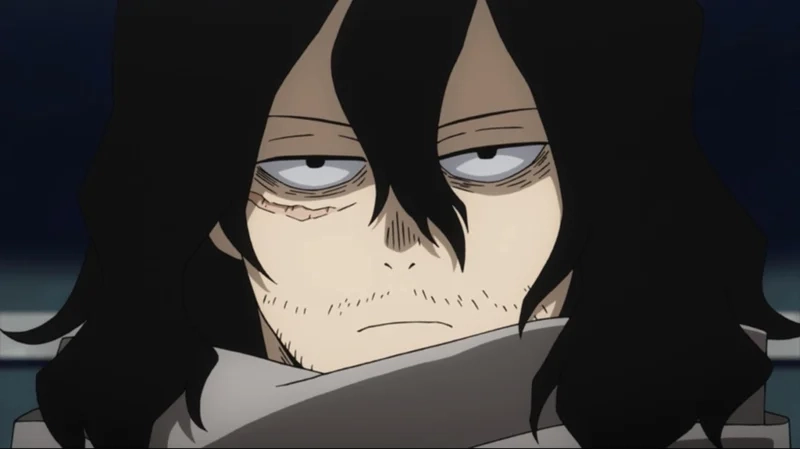 Aizawa giữa chiến trận với ánh nhìn lạnh lùng