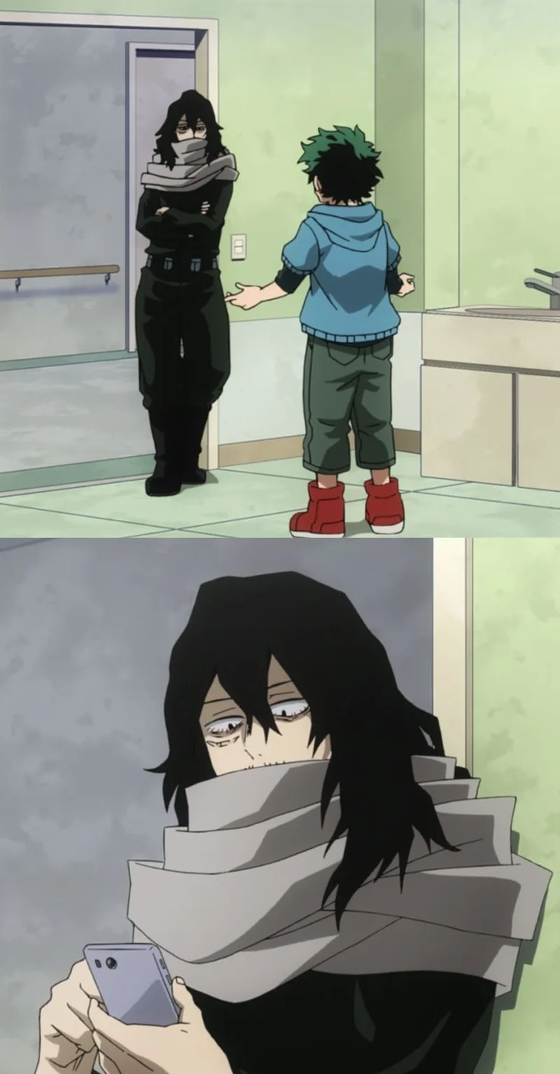 Aizawa x Deku comic kịch tính từng khung hình