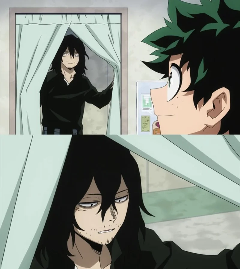 Aizawa x Deku manga từng trang đong đầy tình ý