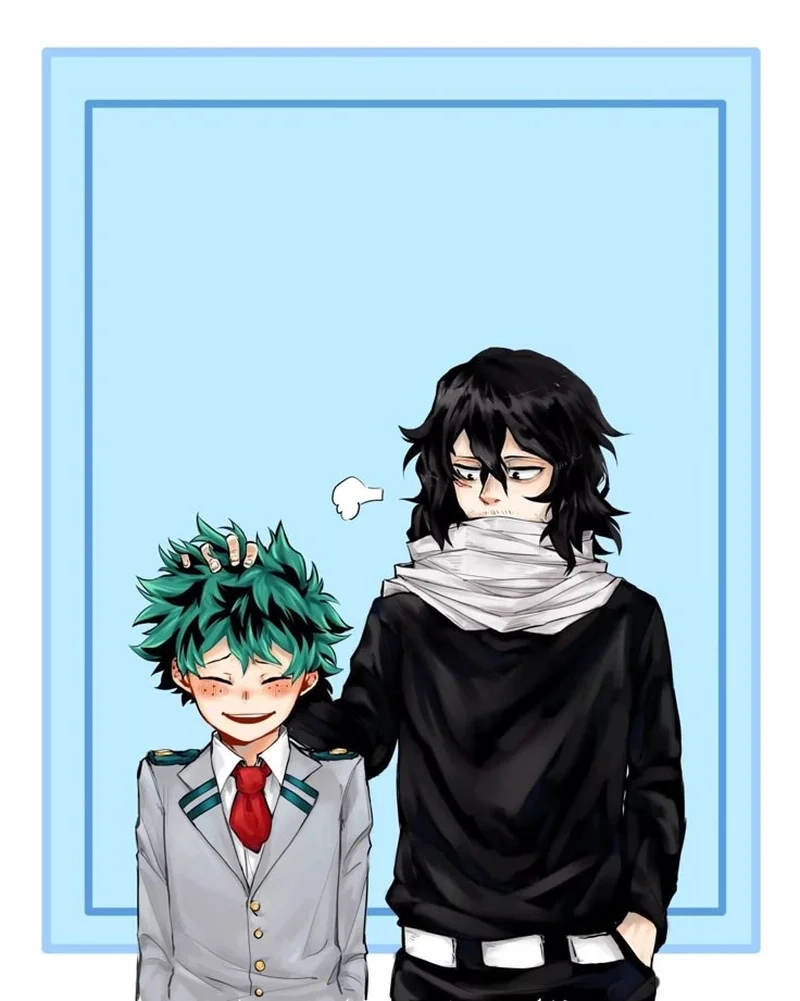 MHA Aizawa x Deku mối liên kết không lời