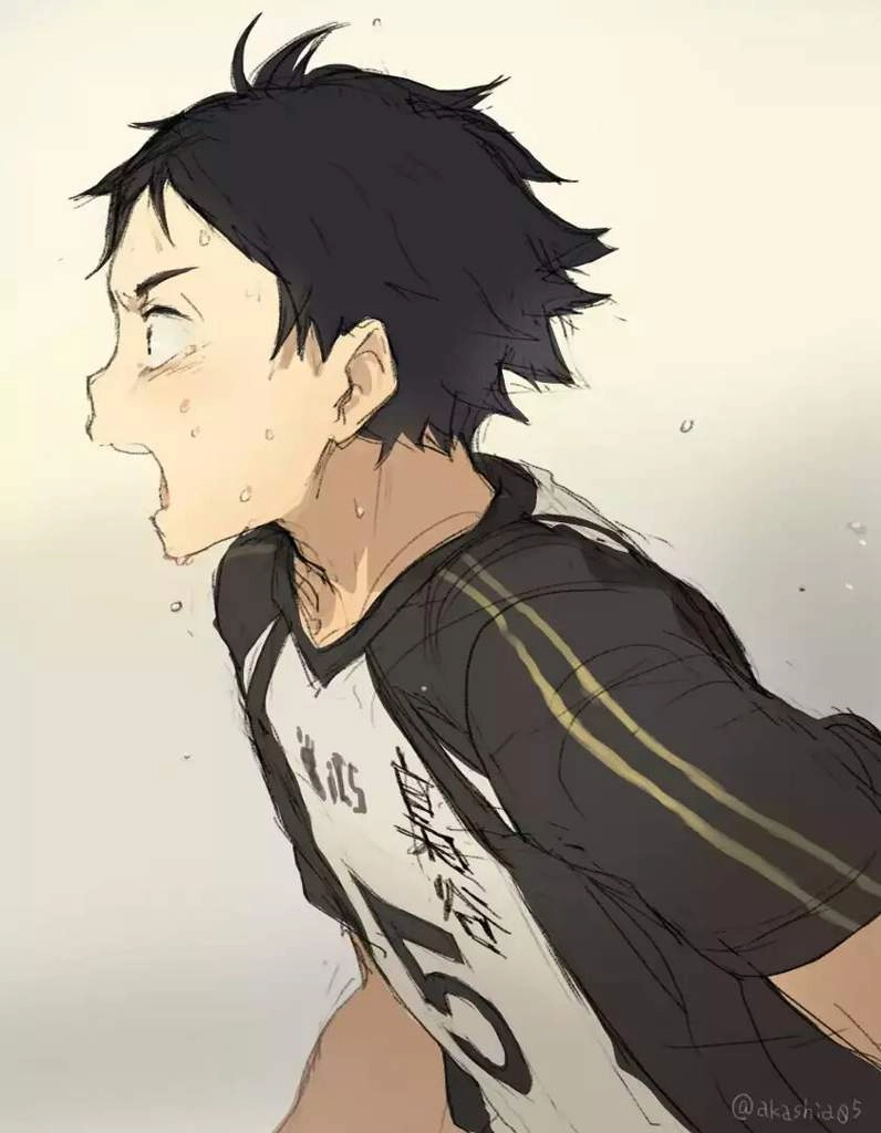 Akaashi anime giữ nguyên thần thái điềm đạm đặc trưng