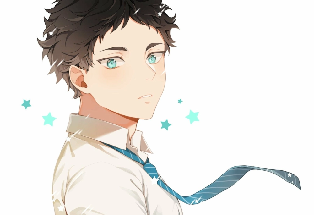 Akaashi Haikyuu fanart đẹp như bước ra từ manga