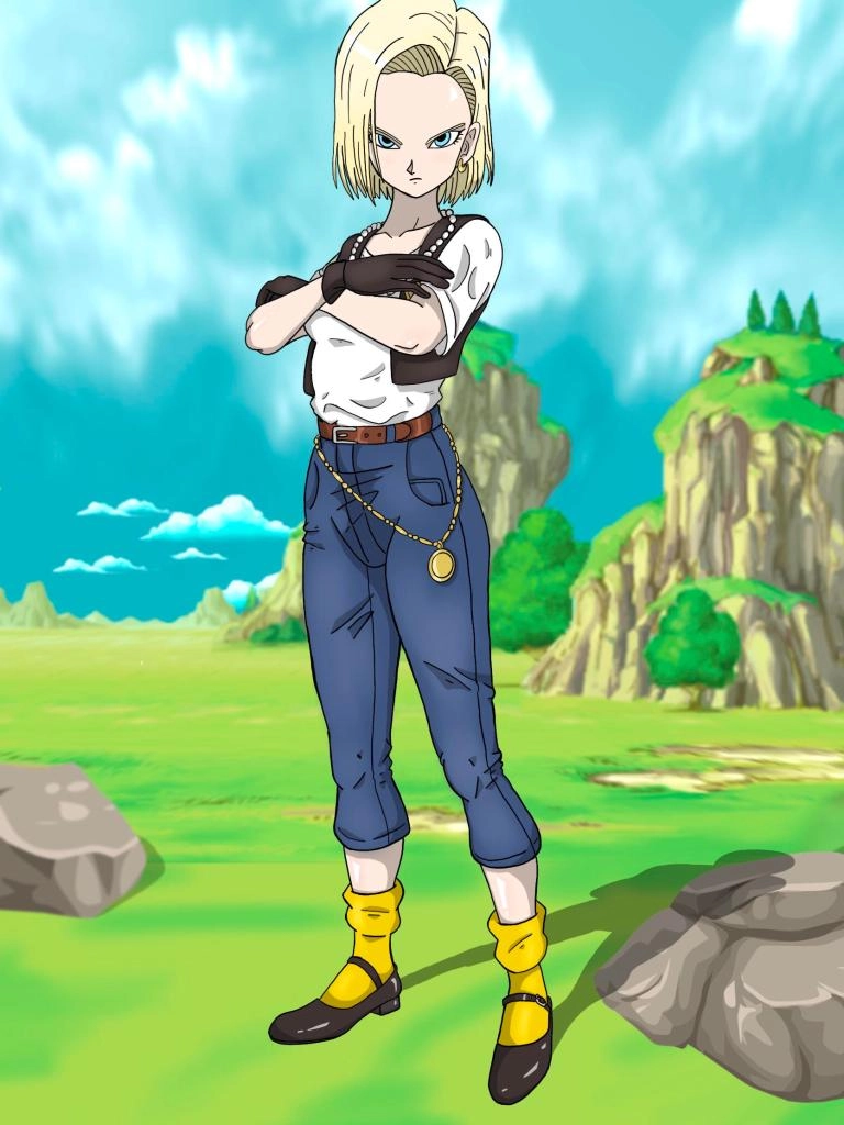 Android 18 ai image tạo hình từ trí tuệ