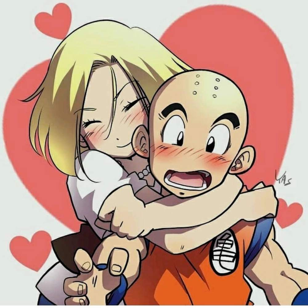 Android 18 and Krillin chuyện tình làm cảm động
