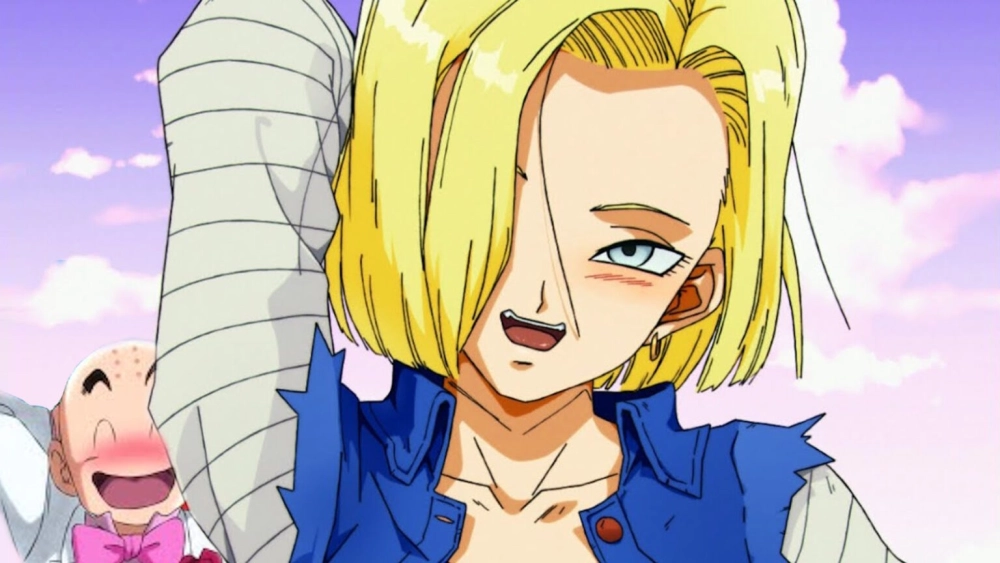 Krillin x Android 18 yêu thương giữa chiến trường
