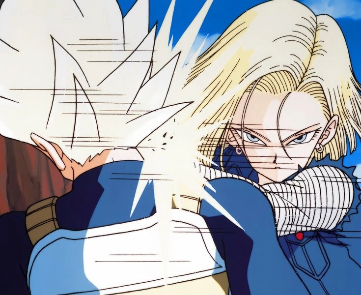 Vegeta vs Android 18 thất bại khiến người xem sốc