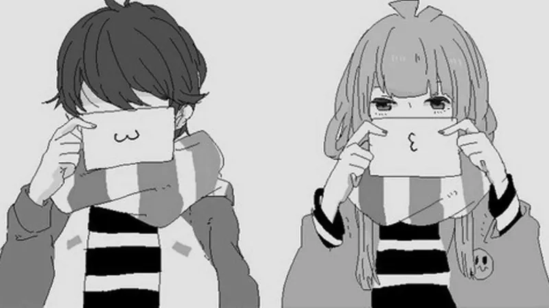 Xem ngay ảnh anime cặp đôi ngầu chất