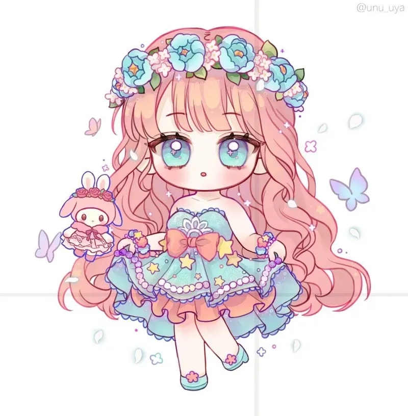 Xem ngay các ảnh chibi cute dễ thương đáng yêu