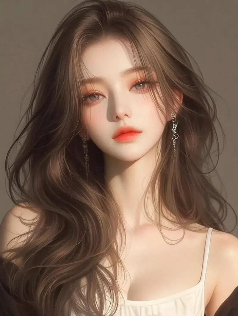 Ngắm nhìn anime gái xinh cute với nét mặt trong trẻo dễ thương