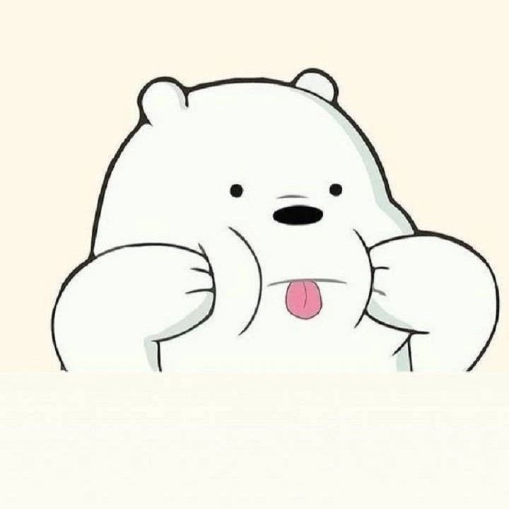 Khám phá hình nền gấu trắng cute siêu dễ thương