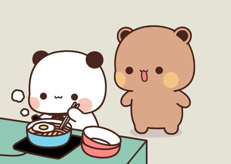 Chia sẻ ngay ảnh chú gấu trắng cute siêu yêu