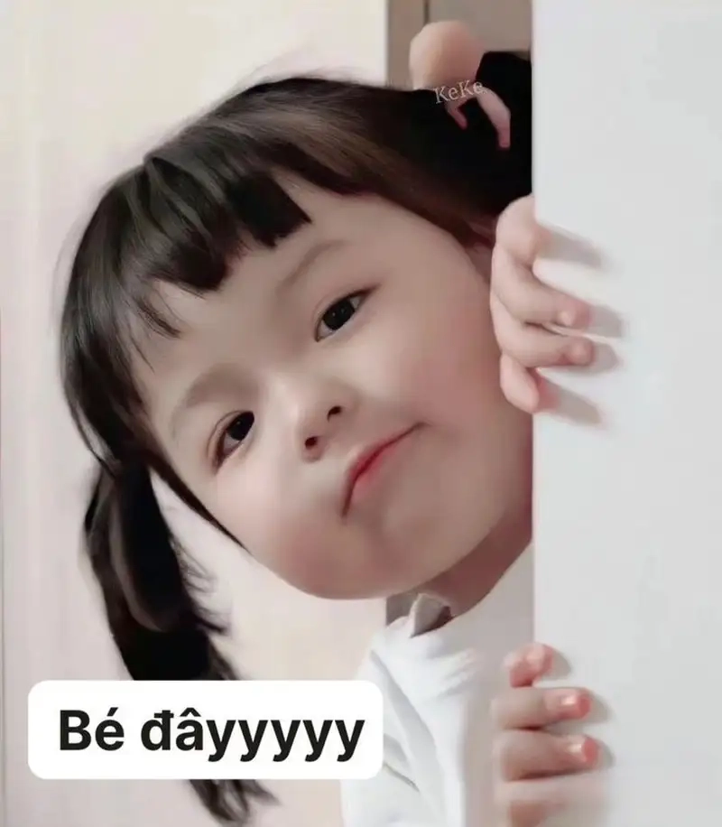 Đắm chìm trong nét dễ thương của hình ảnh meme em bé
