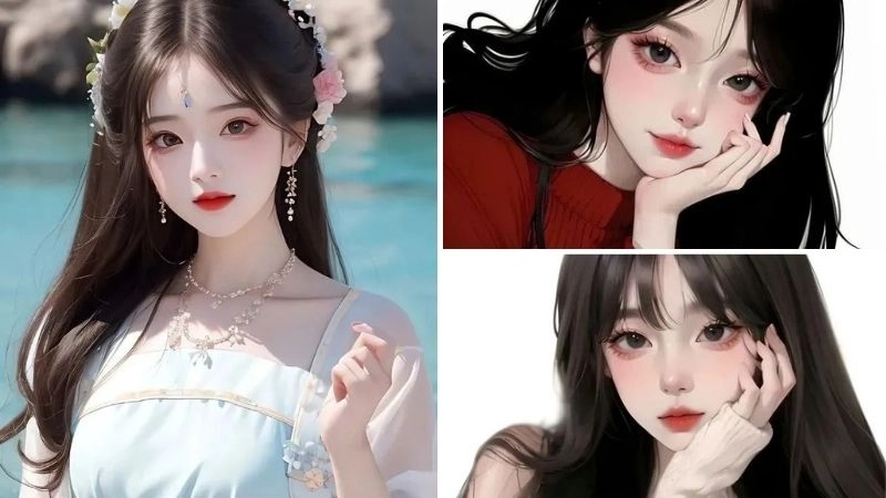 Nghĩa về ảnh gái 3D