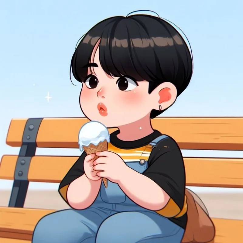 Thử ngay avatar cute lạnh lùng ảnh anime chibi boy đầy cuốn hút