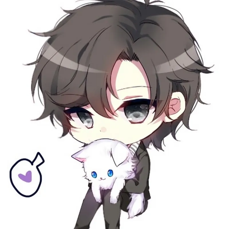 Tải ngay chibi ngầu nam cực phong cách