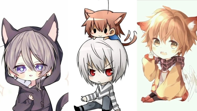 Ảnh anime chibi nam là như thế nào