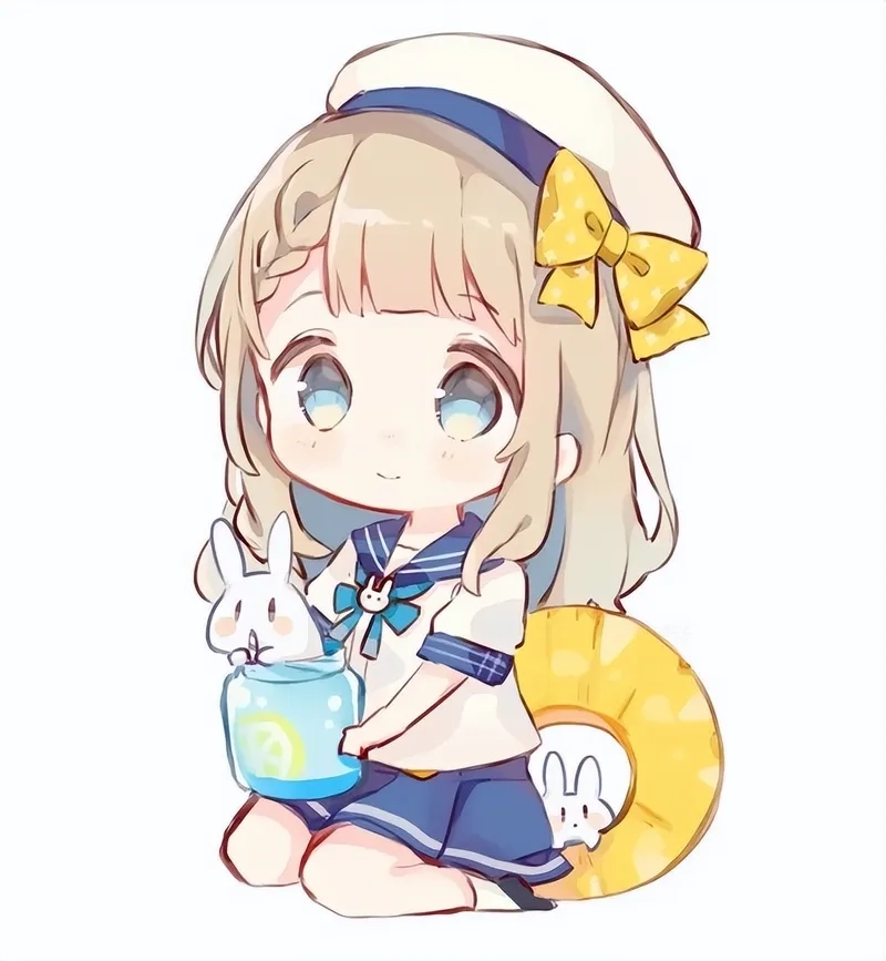 Bộ hình cute chibi nữ đáng yêu cực đỉnh