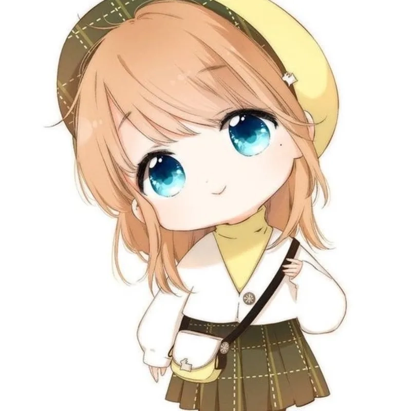 Khám phá hình nữ chibi cute cực xinh