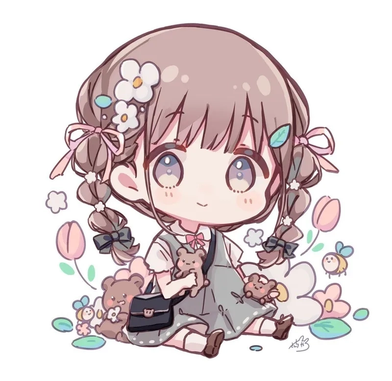 Khám phá ảnh anime chibi cute nữ nổi bật nhất