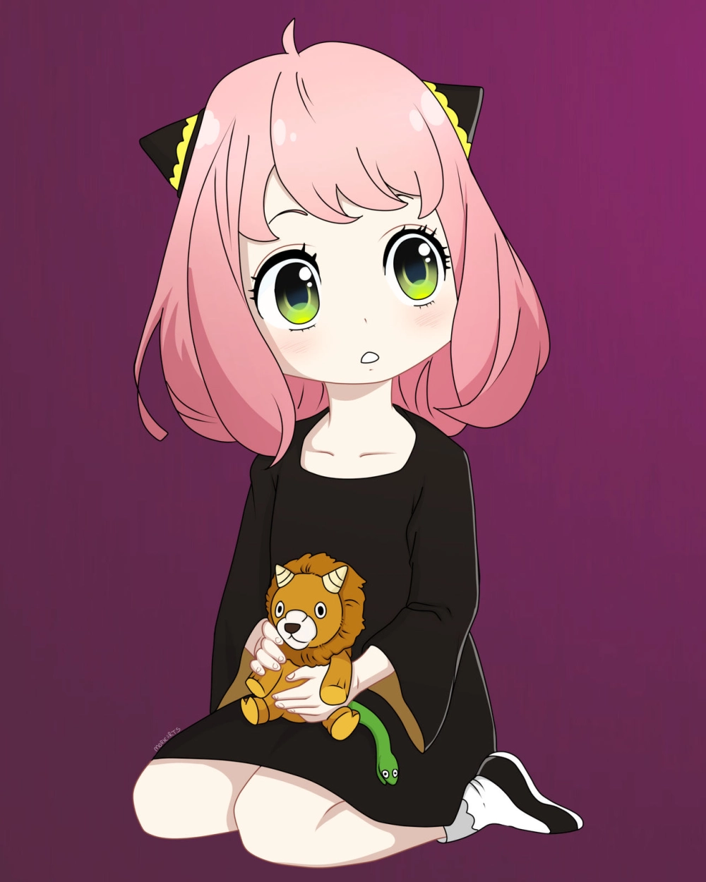 Tải ngay ảnh anime Anya đẹp lung linh