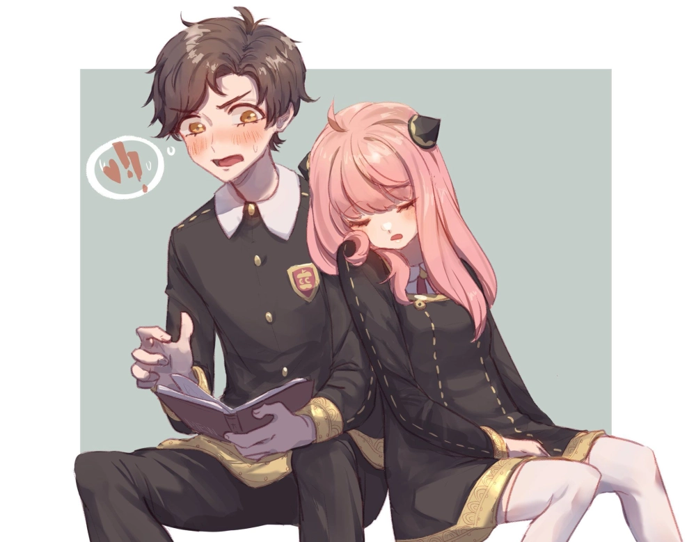 Damian và Anya sự kết hợp trái dấu thú vị