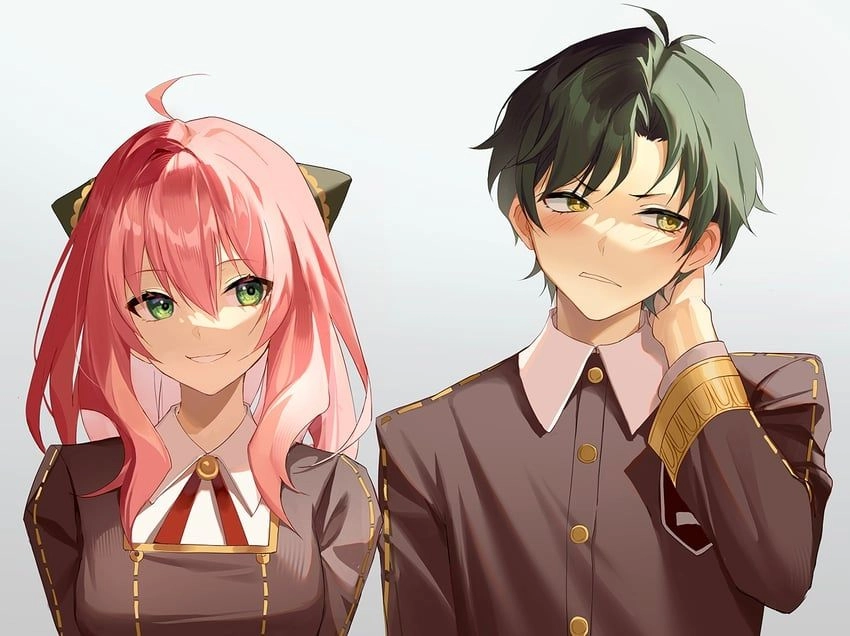 Đọc truyện Anya x Damian khiến tim rung rinh