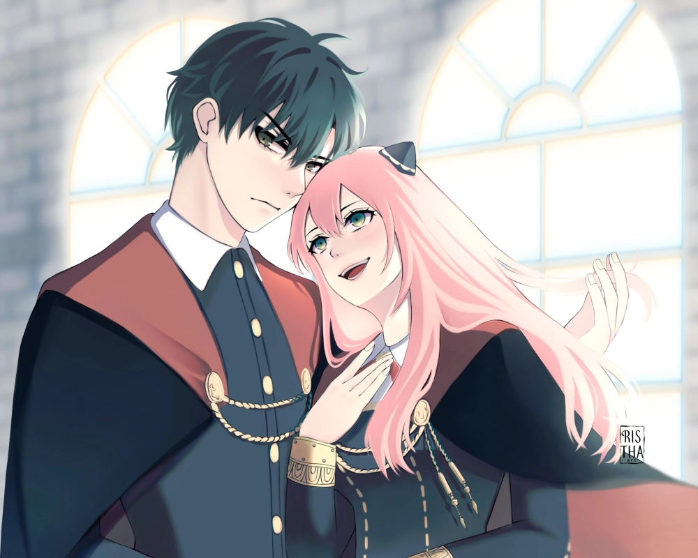 Anya x Damian fanart đa dạng và sáng tạo