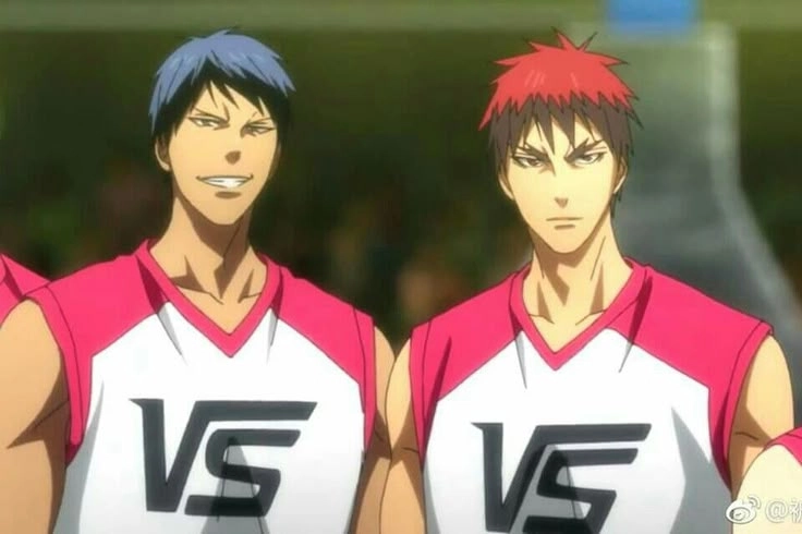 Kagami x Aomine đối thủ xứng tầm mang đầy sự kình địch cuốn hút