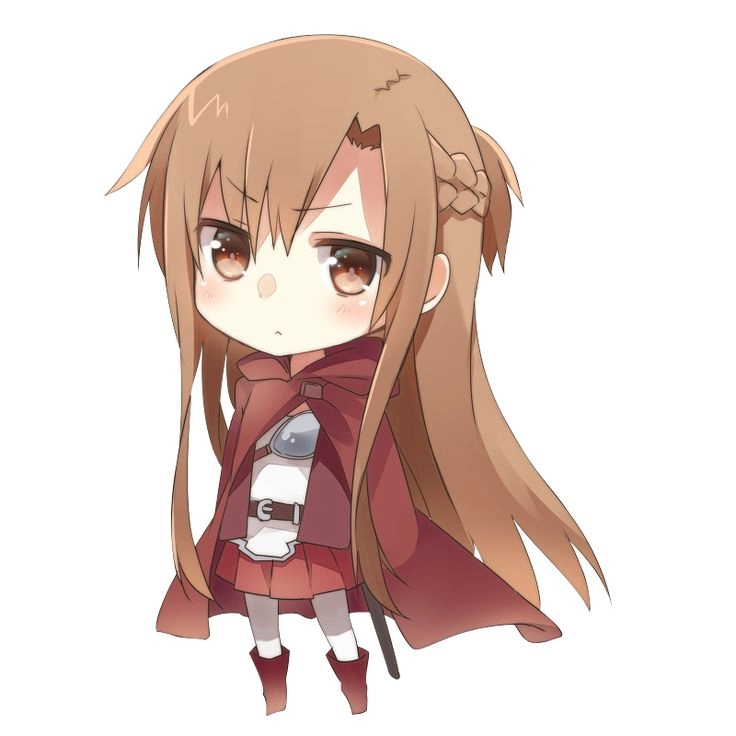 Asuna Yuuki chibi mang vẻ đẹp tinh tế