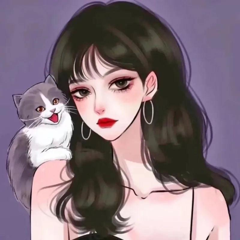 Chiêm ngưỡng avatar anime nữ cầm điện thoại cực chất