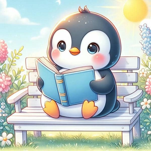 Đổi mới với hình nền cánh cụt cute dễ thương