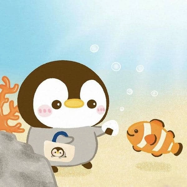 Ngắm nhìn chim cánh cụt con đáng yêu