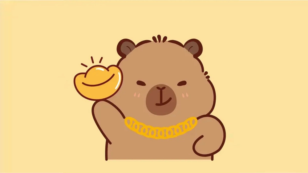 Khám phá avatar capybara chibi cute siêu ngầu