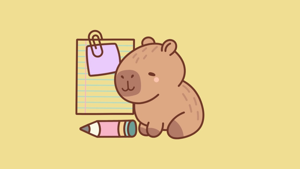 Bộ sưu tập avatar chibi cute chibi cute avatar vẽ capybara cực chill