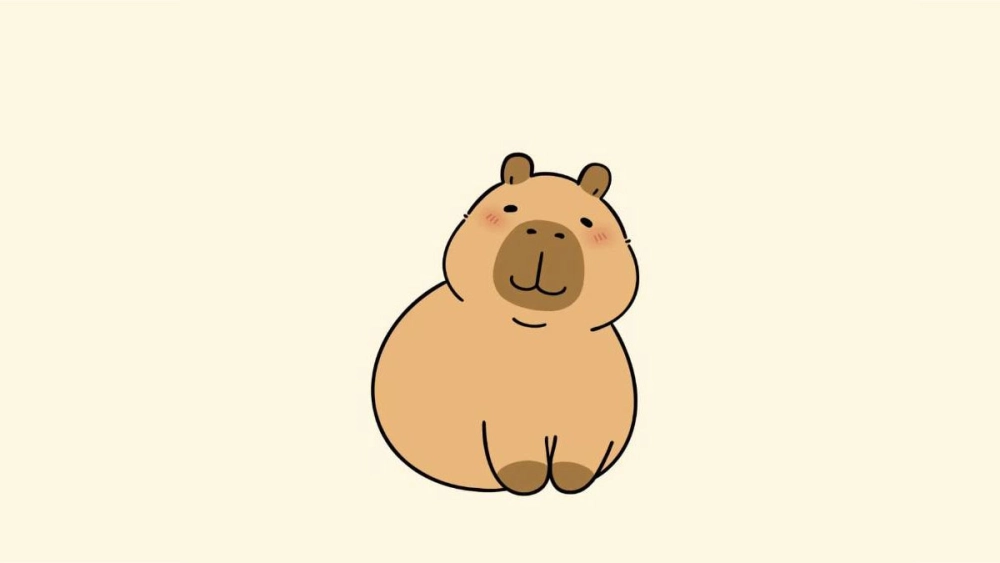 Trải nghiệm chibi cute avatar avatar hình nền capybara cute chibi nổi bật