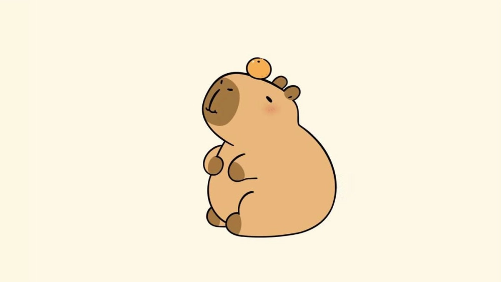 Ngắm nghía chibi chibi vô tri avatar capybara cute mỗi ngày