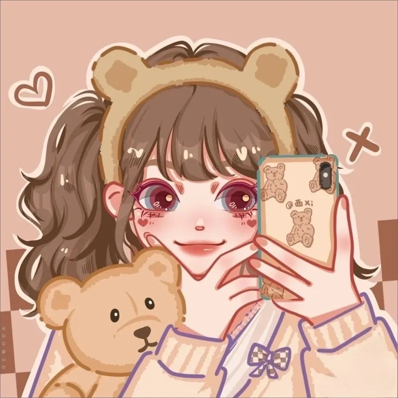 Khám phá ảnh chibi nữ ngầu siêu chất