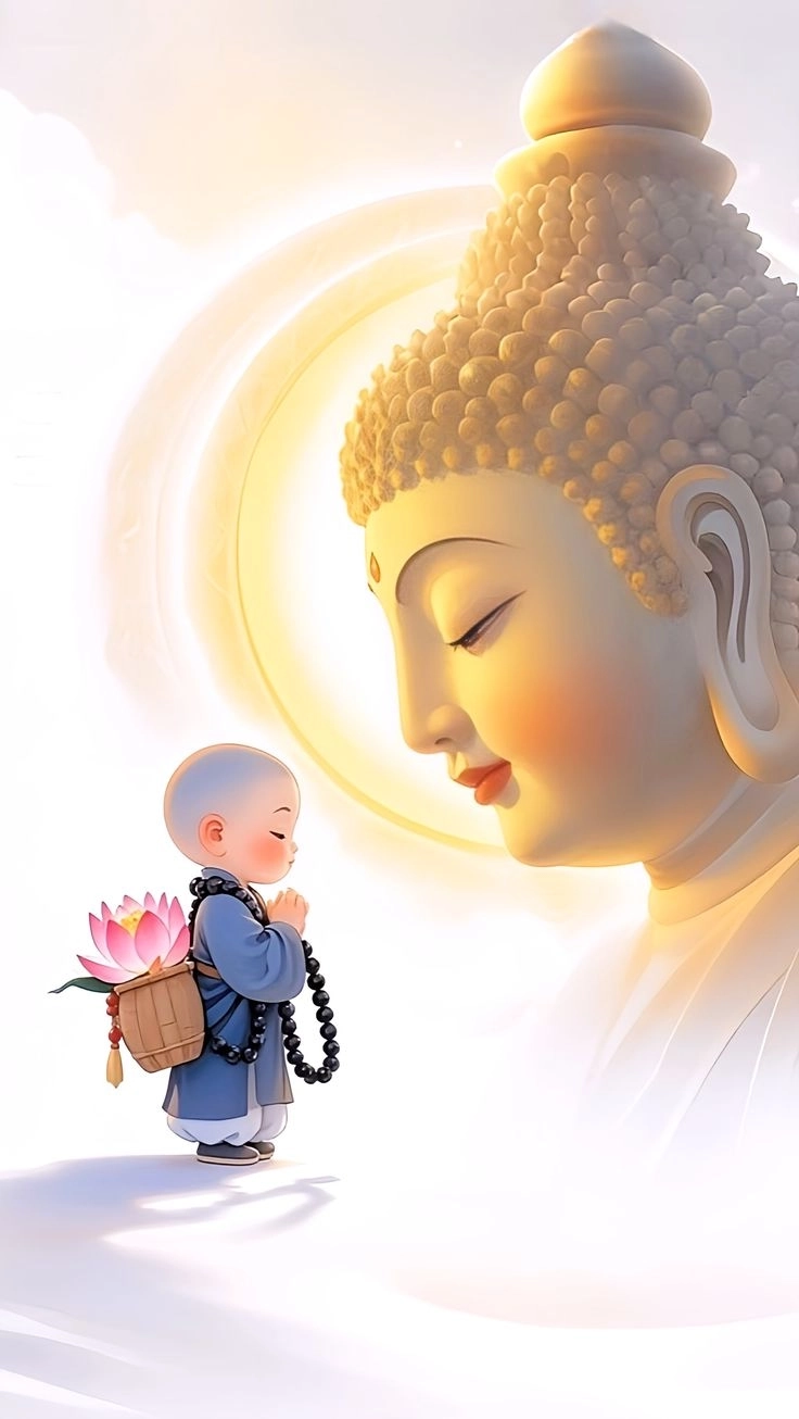 Ngắm hình về chú tiểu dễ thương siêu yêu