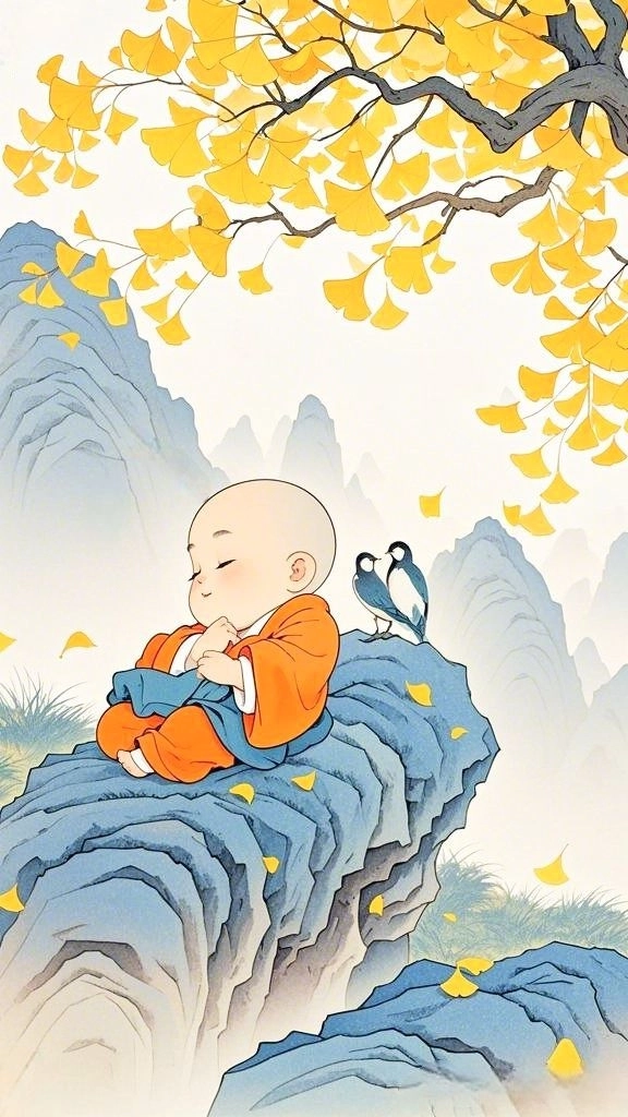 Khám phá hình ảnh về chú tiểu tinh tế