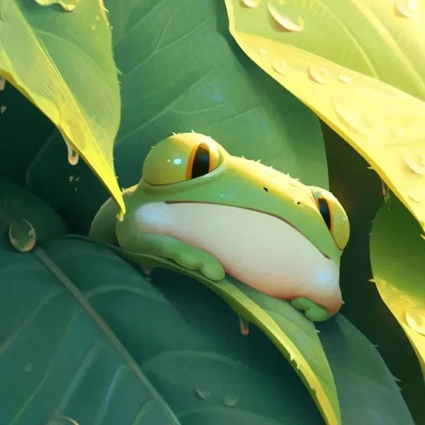 Tải ngay hinh con ếch dễ thương cực đỉnh