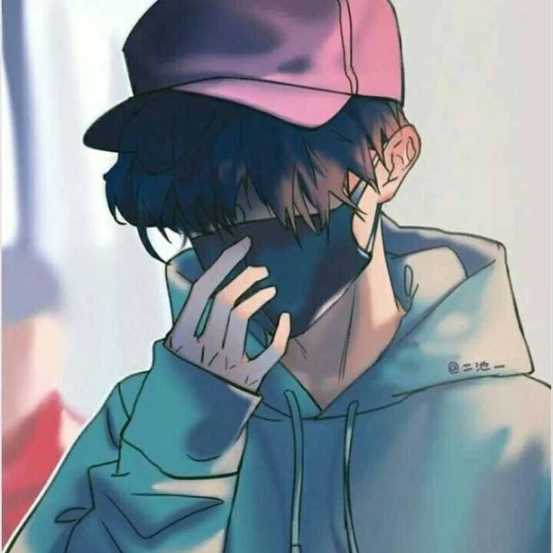 Sở hữu avatar lạnh lùng hình anime nữ ngầu trắng đen cực chất