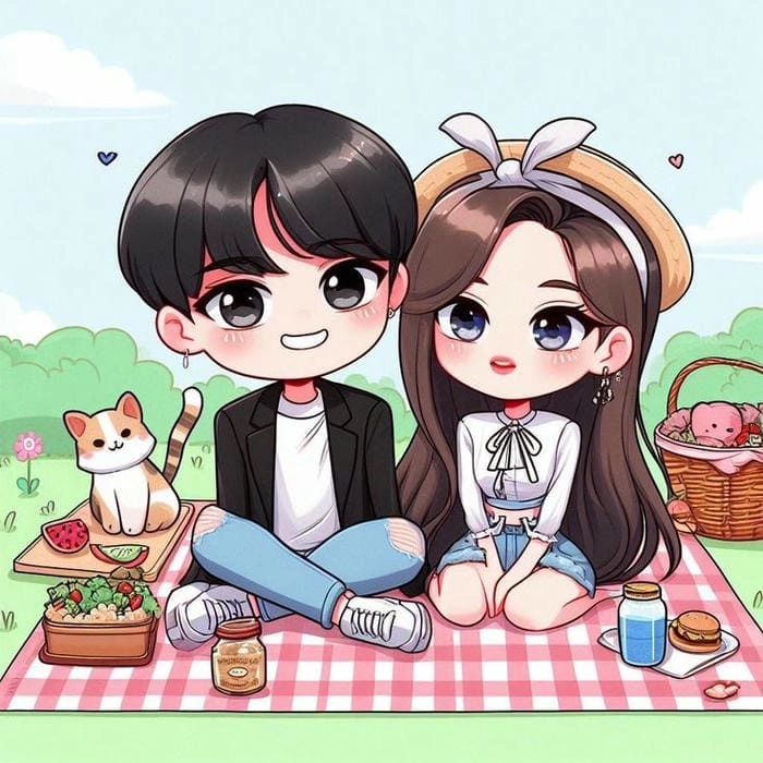 Sở hữu chibi avatar đôi cute đậm chất riêng
