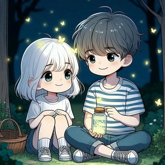 Xem ngay chibi cute avatar đôi cho 2 người đáng yêu