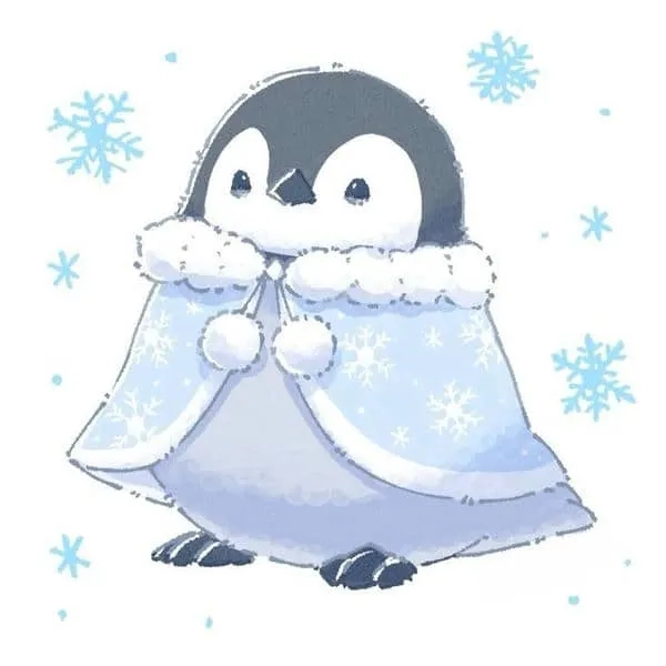 Ngắm cánh cụt con dễ thương