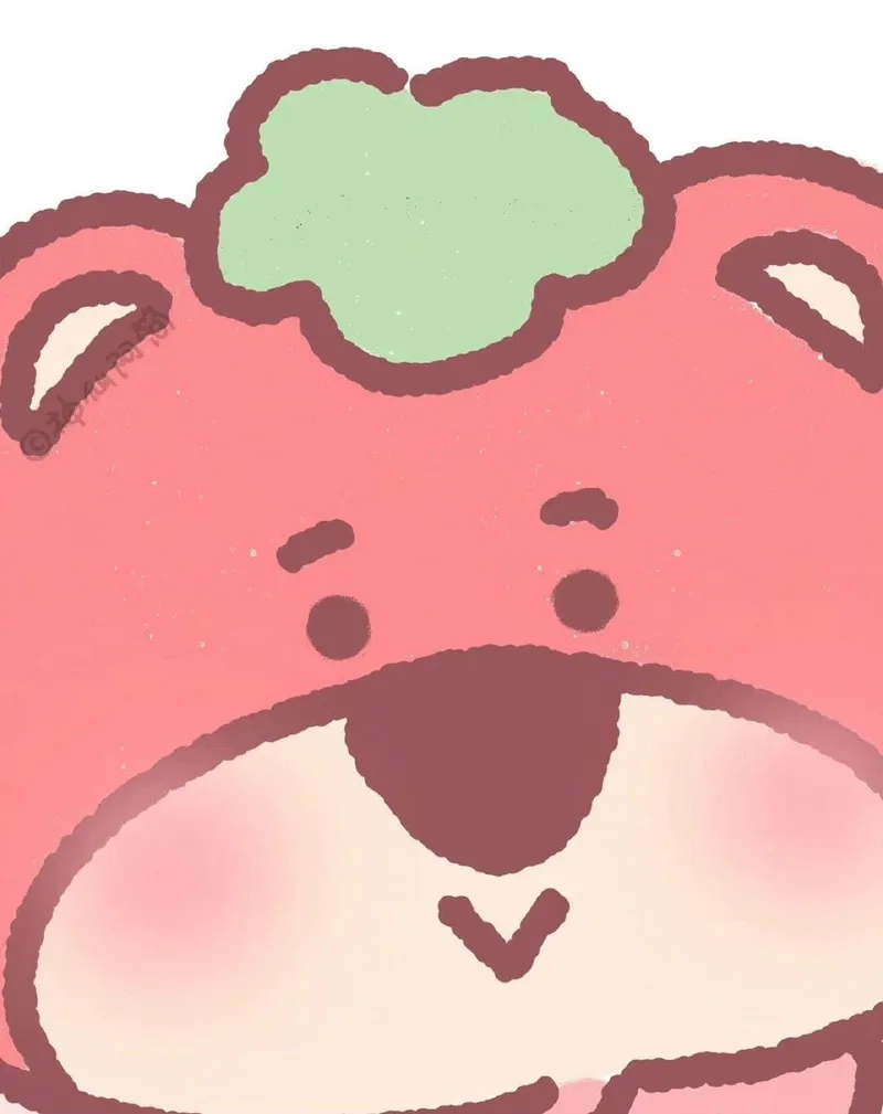 Thử ngay avatar gấu dâu nam cực ngầu