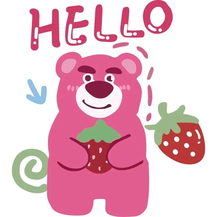 Sở hữu gấu bông dâu lotso xinh xắn