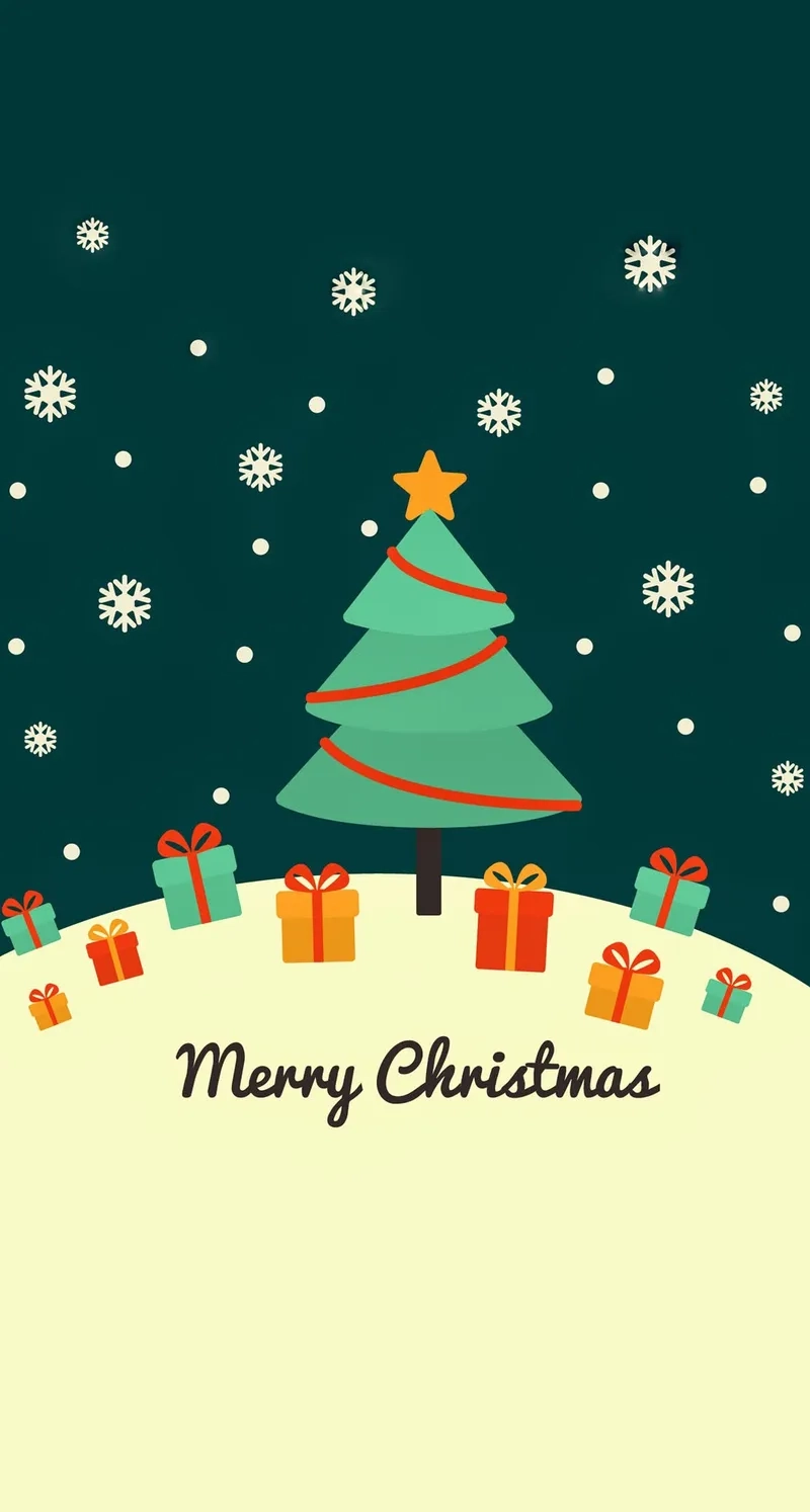 Ngắm hình nền ông già noel cute cực đáng yêu