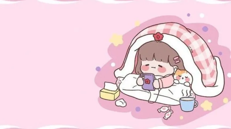 Tải ngay hình nền máy tính hoạt hình dễ thương siêu đẹp