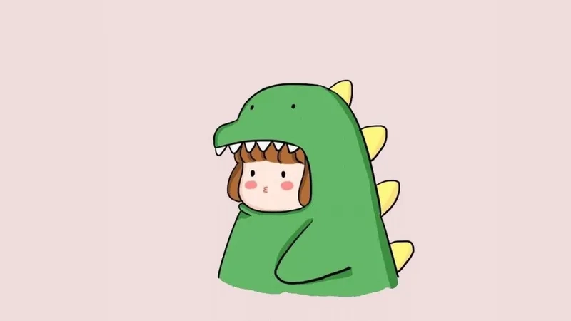 Tìm ngay hình nền khung long cute đáng yêu