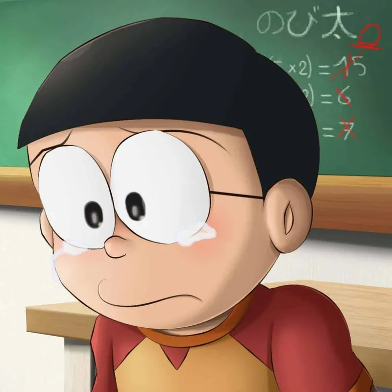 Tải ngay ảnh nobita và xuka siêu đáng yêu